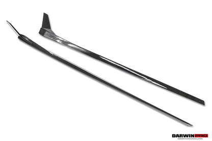 Faldones laterales de fibra de carbono autoclave DarwinPRO para BMW M8 F93 Serie 8 G16 AD (2019-2025)