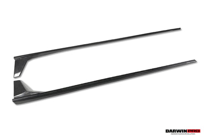 Faldones laterales de fibra de carbono autoclave DarwinPRO para BMW M8 F93 Serie 8 G16 AD (2019-2025)