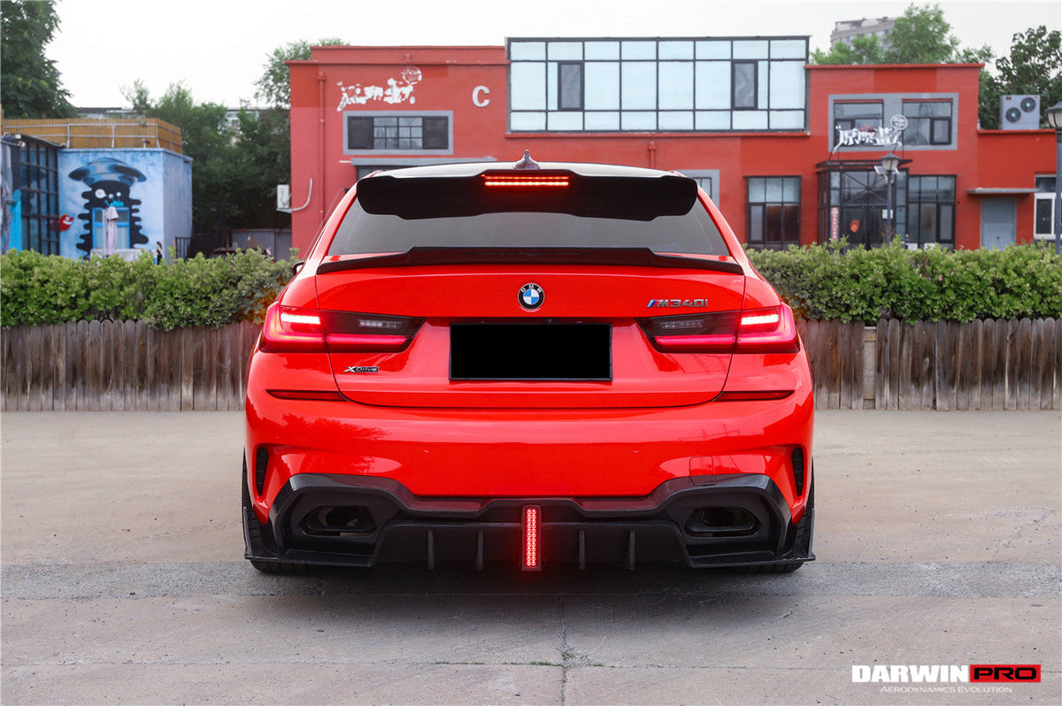 DarwinPRO 2019-2024 BMW 3 Series G20&G28&G80 M3 BKSS Style Carbon Fiber Trunk Spoiler
