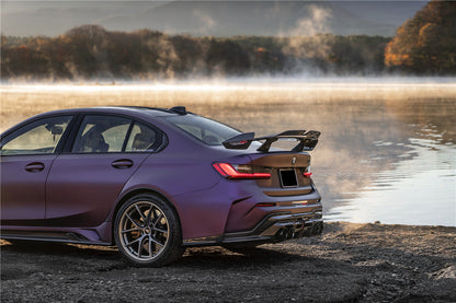 Alerón de maletero de fibra de carbono DarwinPRO para BMW M3 G80 G20 BKSSII (2021 en adelante)