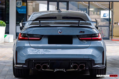 Alerón de maletero de fibra de carbono DarwinPRO para BMW M3 G80 G20 BKSSII (2021 en adelante)