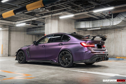 Alerón de maletero de fibra de carbono DarwinPRO para BMW M3 G80 G20 BKSSII (2021 en adelante)
