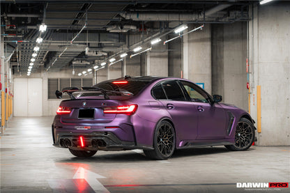 Alerón de maletero de fibra de carbono DarwinPRO para BMW M3 G80 G20 BKSSII (2021 en adelante)