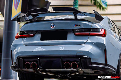 Alerón de maletero de fibra de carbono DarwinPRO para BMW M3 G80 G20 BKSSII (2021 en adelante)