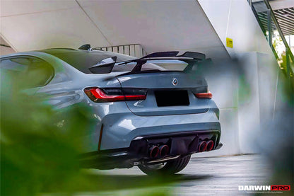 Alerón de maletero de fibra de carbono DarwinPRO para BMW M3 G80 G20 BKSSII (2021 en adelante)