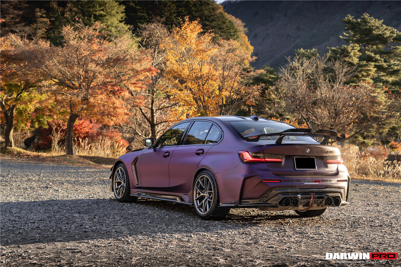 Alerón de maletero de fibra de carbono DarwinPRO para BMW M3 G80 G20 BKSSII (2021 en adelante)
