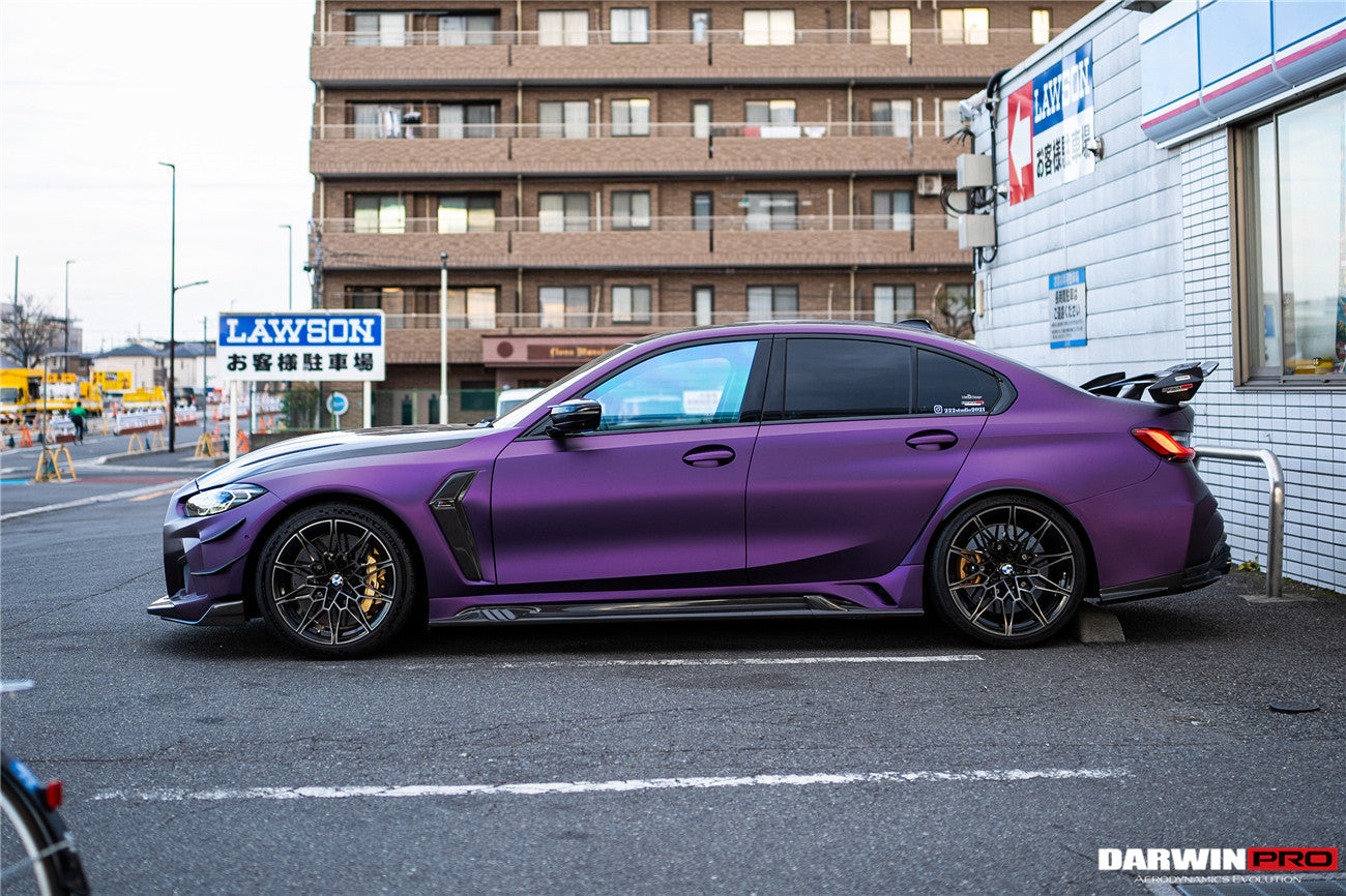 Alerón de maletero de fibra de carbono DarwinPRO para BMW M3 G80 G20 BKSSII (2021 en adelante)