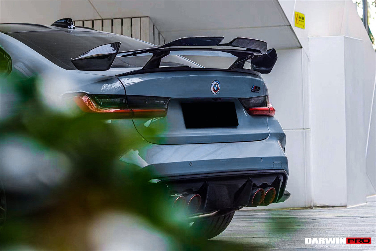 Alerón de maletero de fibra de carbono DarwinPRO para BMW M3 G80 G20 BKSSII (2021 en adelante)