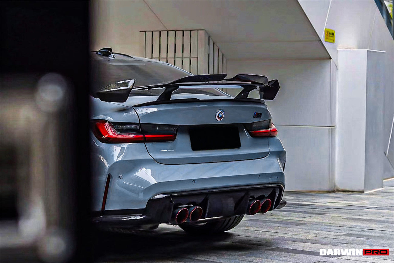Alerón de maletero de fibra de carbono DarwinPRO para BMW M3 G80 G20 BKSSII (2021 en adelante)