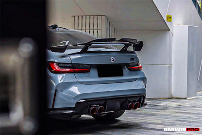 Alerón de maletero de fibra de carbono DarwinPRO para BMW M3 G80 G20 BKSSII (2021 en adelante)