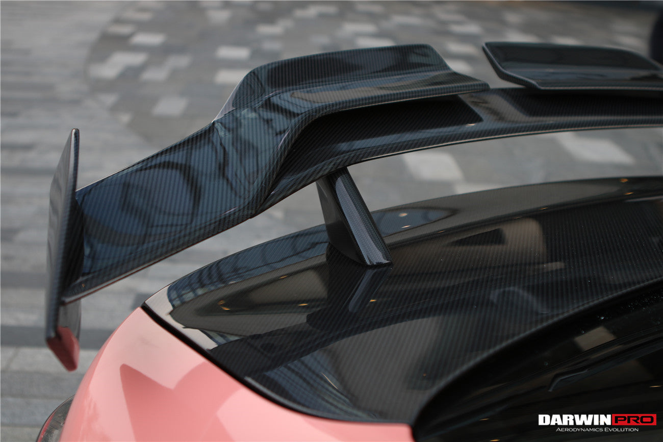 DarwinPRO 2021-UP BMW M4 G82 4 Series G22 BKSSII Style Carbon Fiber Trunk Spoiler