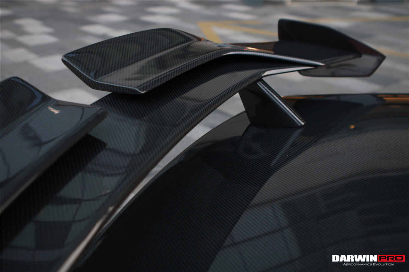 DarwinPRO 2021-UP BMW M4 G82 4 Series G22 BKSSII Style Carbon Fiber Trunk Spoiler