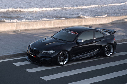 DarwinPRO 2016-2020 BMW M2 F87 VR Style Kit de carrocería completa de fibra de carbono parcial y ancha