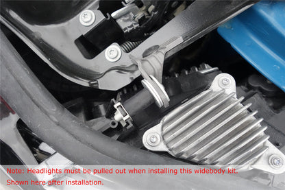 DarwinPRO 2016-2020 BMW M2 F87 VR Style Kit de carrocería completa de fibra de carbono parcial y ancha