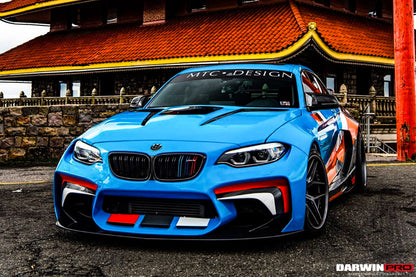 DarwinPRO 2014-2019 BMW 2 Series F22 VR Style Partial Carbon Fiber Wide Body Full Body Kit