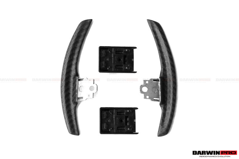 DarwinPRO 2014-2020 BMW M3 F80 F81 & M4 F82 F83 Dry Carbon Fiber Shift Paddles