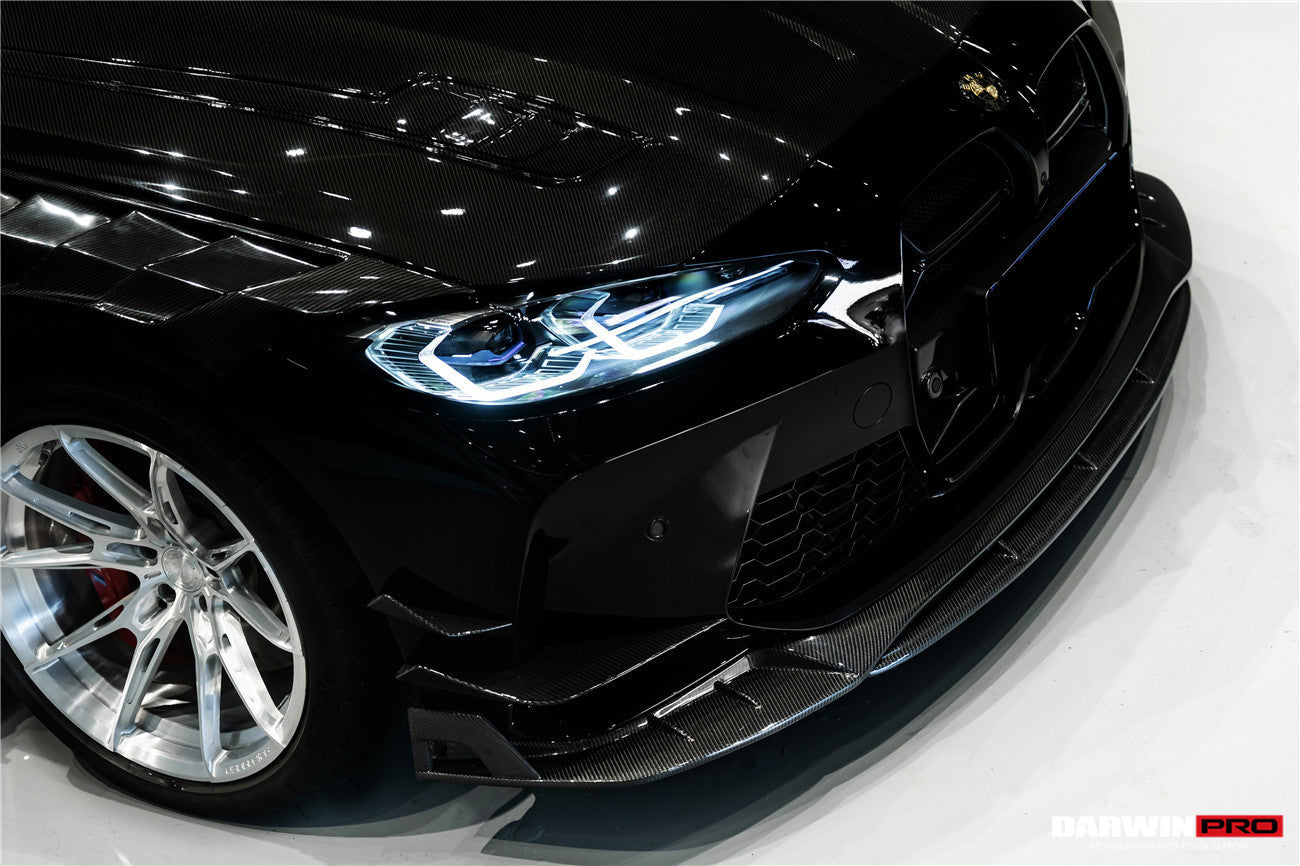 DarwinPRO 2021-UP BMW M3 G80 M4 G82 G83 BKSS Style Carbon Fiber Front Lip
