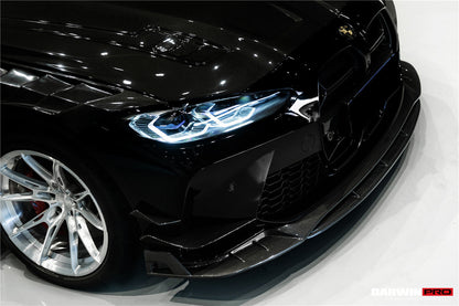 DarwinPRO 2021-UP BMW M3 G80 M4 G82 G83 BKSS Style Carbon Fiber Front Lip