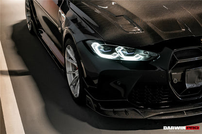 DarwinPRO 2021-UP BMW M3 G80 M4 G82 G83 BKSS Style Carbon Fiber Front Lip