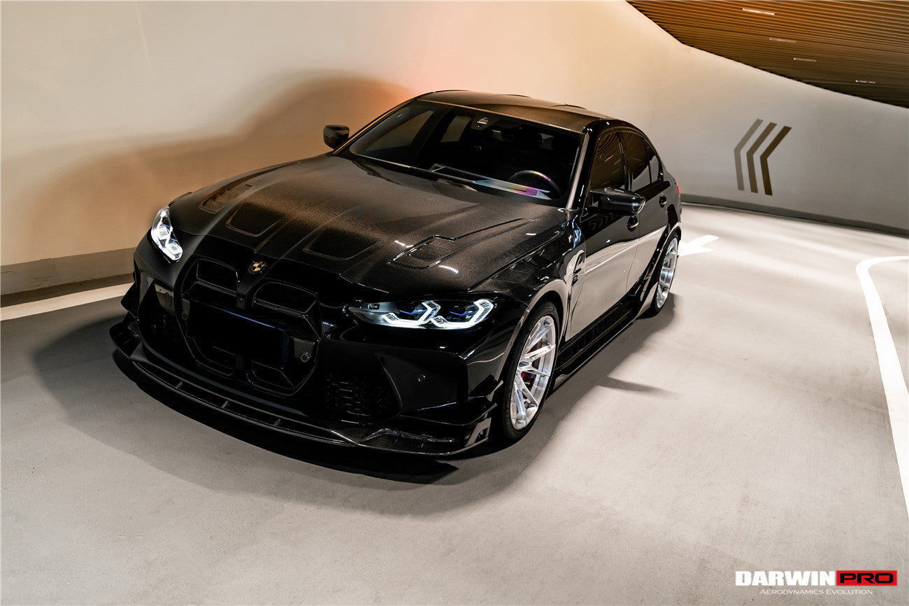 DarwinPRO 2021-UP BMW M3 G80 BKSS Style Carbon Fiber Side Skirts