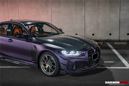 Parachoques delantero, guardabarros delantero y faldones laterales DarwinPRO para BMW M3 G80 G81 BKSSII 2021-UP