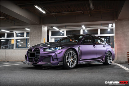 Parachoques delantero, guardabarros delantero y faldones laterales DarwinPRO para BMW M3 G80 G81 BKSSII 2021-UP