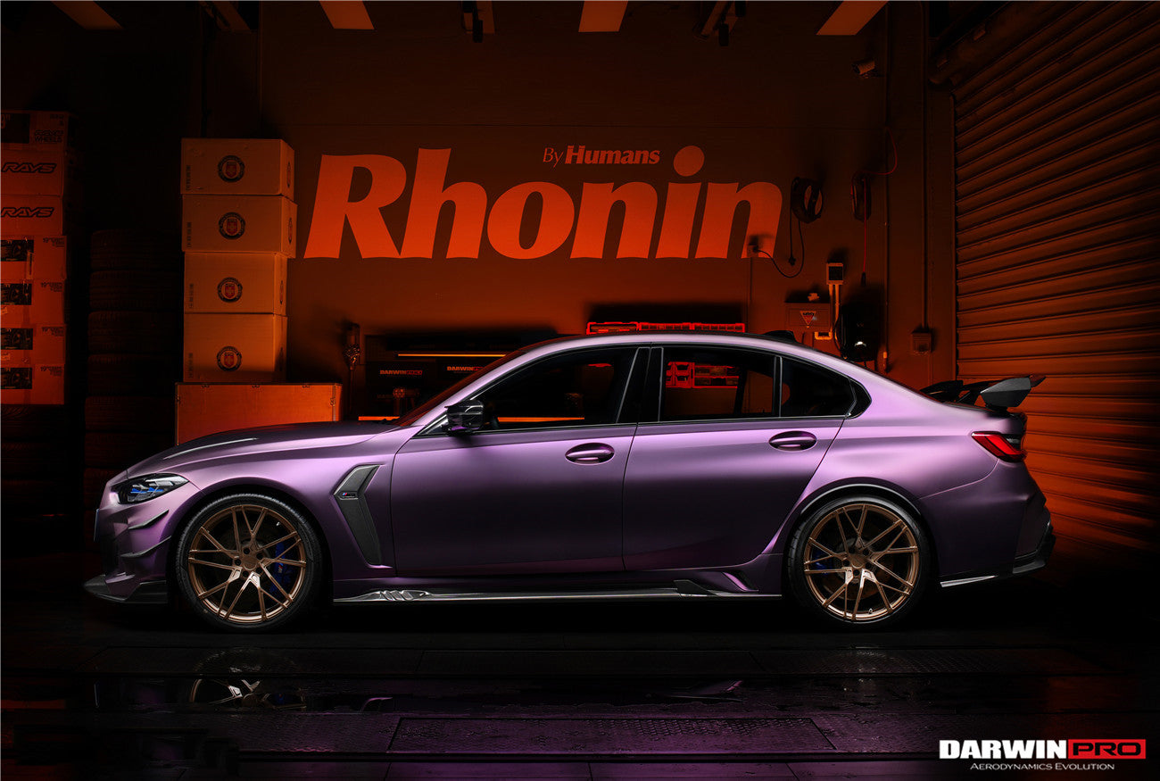 Parachoques delantero, guardabarros delantero y faldones laterales DarwinPRO para BMW M3 G80 G81 BKSSII 2021-UP