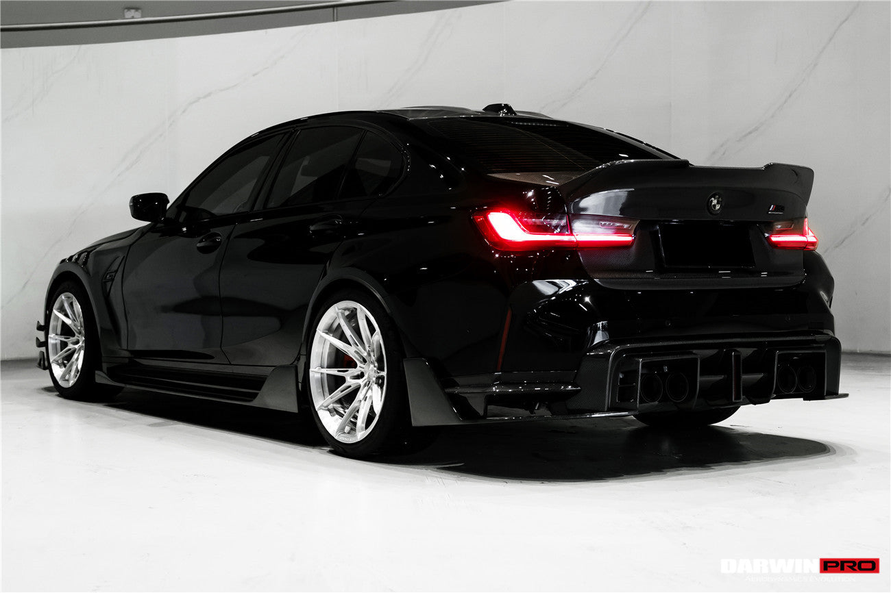 DarwinPRO 2021-UP BMW M3 G80 BKSS Style Carbon Fiber Side Skirts