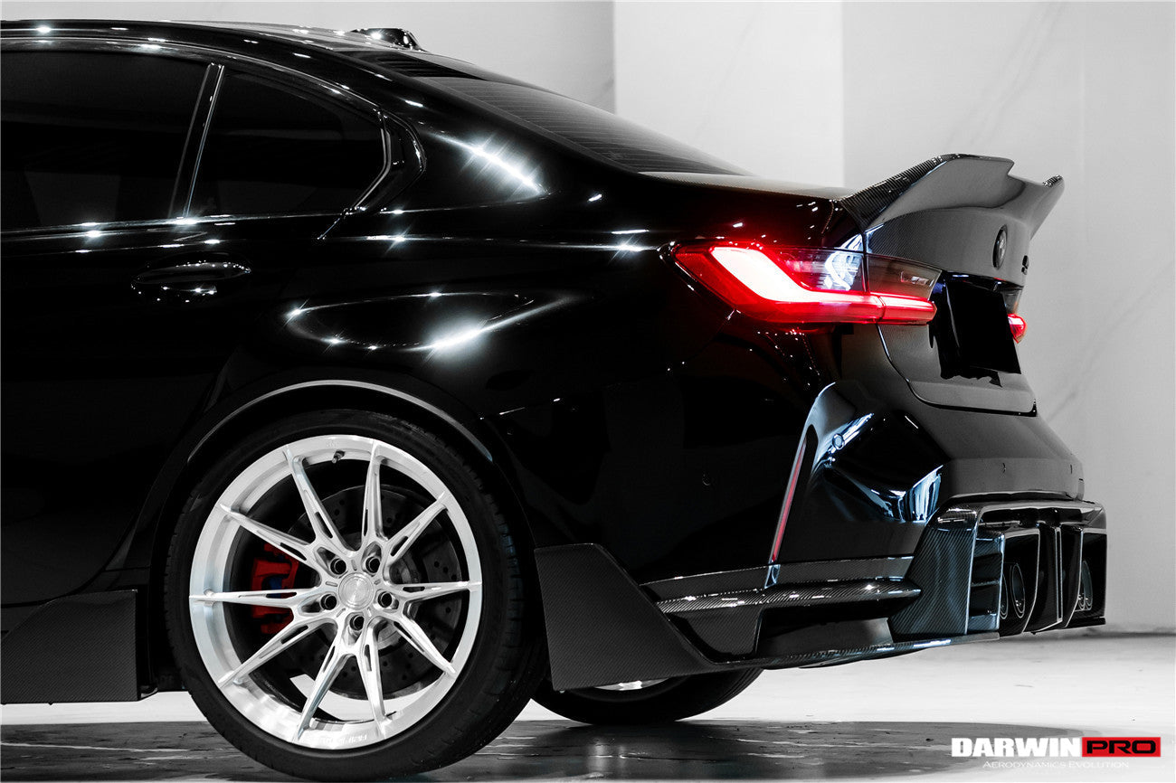 Maletero de fibra de carbono DarwinPRO 2019-2024 BMW M3 G80 G20 Serie 3 estilo BKSS
