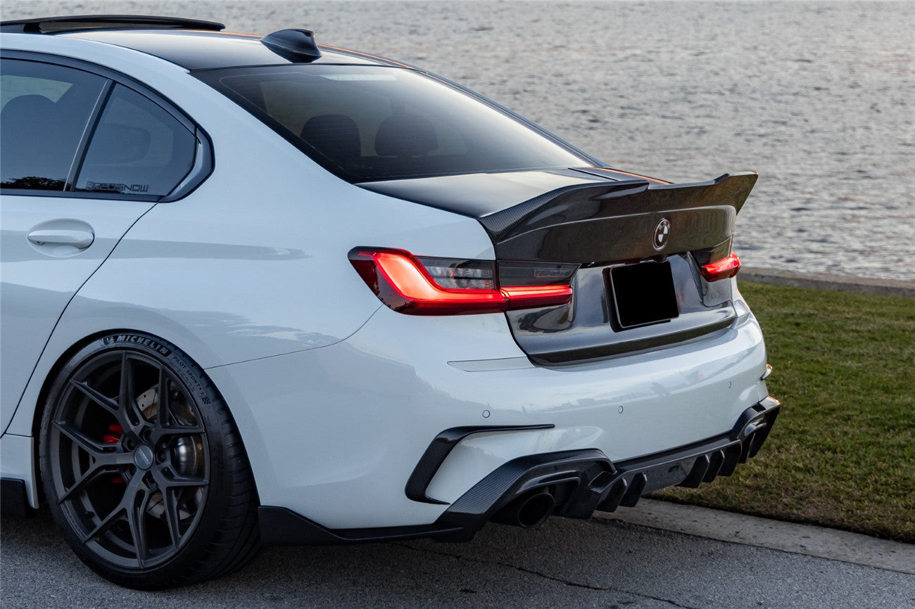 Maletero de fibra de carbono DarwinPRO 2019-2024 BMW M3 G80 G20 Serie 3 estilo BKSS