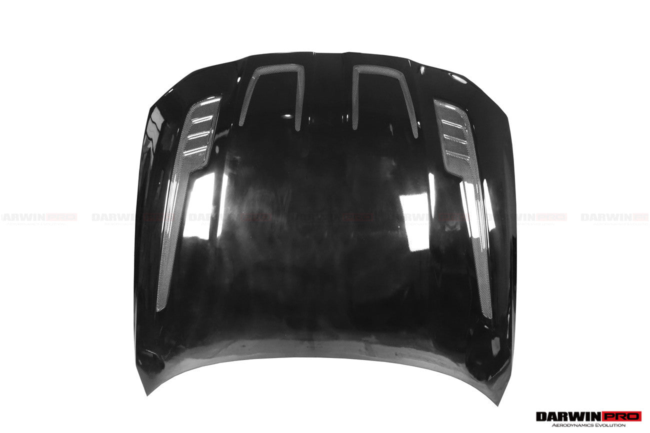 Capó de fibra de carbono DarwinPRO para BMW M3, G80, G81, M4, G82 y G83 estilo BKSSII (2021 en adelante)