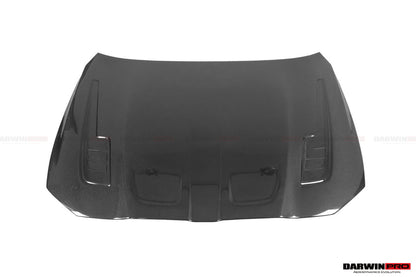 Capó de fibra de carbono DarwinPRO para BMW M3, G80, G81, M4, G82 y G83 estilo BKSSII (2021 en adelante)