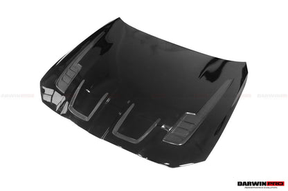 Capó de fibra de carbono DarwinPRO para BMW M3, G80, G81, M4, G82 y G83 estilo BKSSII (2021 en adelante)