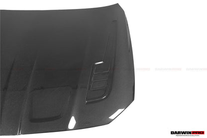 Capó de fibra de carbono DarwinPRO para BMW M3, G80, G81, M4, G82 y G83 estilo BKSSII (2021 en adelante)