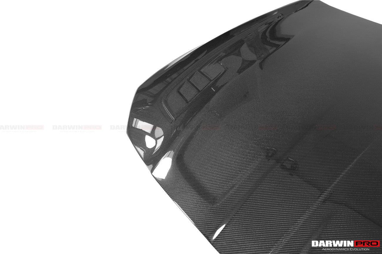 Capó de fibra de carbono DarwinPRO para BMW M3, G80, G81, M4, G82 y G83 estilo BKSSII (2021 en adelante)