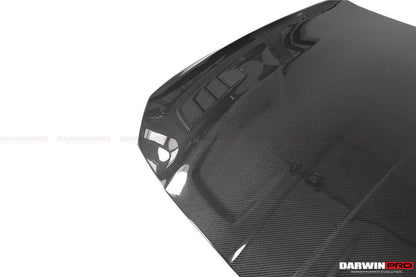 Capó de fibra de carbono DarwinPRO para BMW M3, G80, G81, M4, G82 y G83 estilo BKSSII (2021 en adelante)