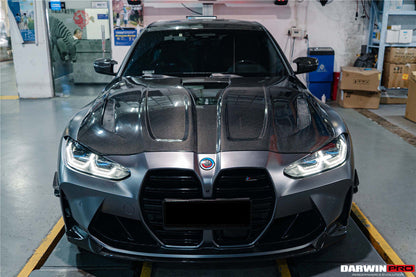 Capó de fibra de carbono DarwinPRO 2021-2024 BMW M3 G80 G81 M4 G82 G83 IMP Performance