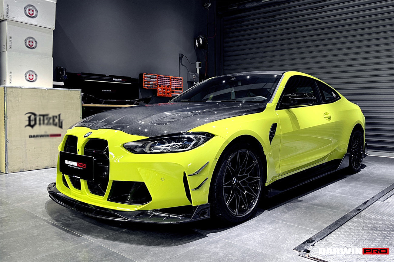 DarwinPRO 2021-UP BMW M3 G80 M4 G82 G83 BKSS Style Carbon Fiber Front Lip