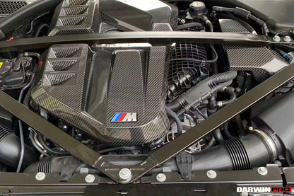DarwinPRO 2021-UP BMW M3 G80 M4 G82 G83 DRY Carbon Fiber Engine Cover