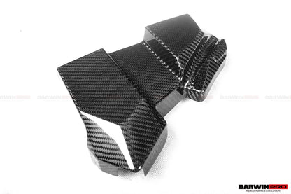 Cubierta de fusibles de fibra de carbono seca DarwinPRO para BMW M3, G80, M4, G82 y G83 (2021 en adelante)