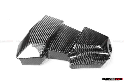 Cubierta de fusibles de fibra de carbono seca DarwinPRO para BMW M3, G80, M4, G82 y G83 (2021 en adelante)
