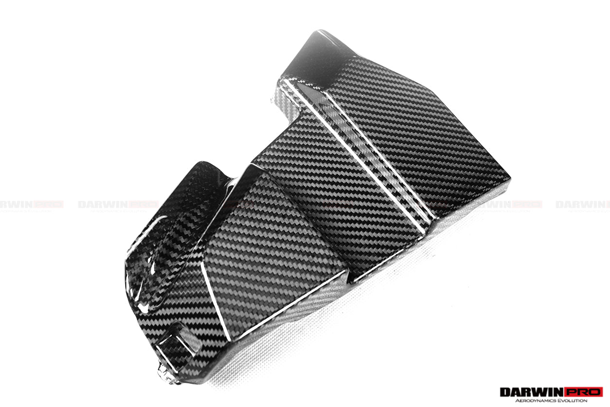 Cubierta de fusibles de fibra de carbono seca DarwinPRO para BMW M3, G80, M4, G82 y G83 (2021 en adelante)