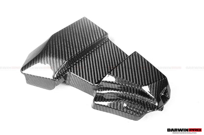 Cubierta de fusibles de fibra de carbono seca DarwinPRO para BMW M3, G80, M4, G82 y G83 (2021 en adelante)