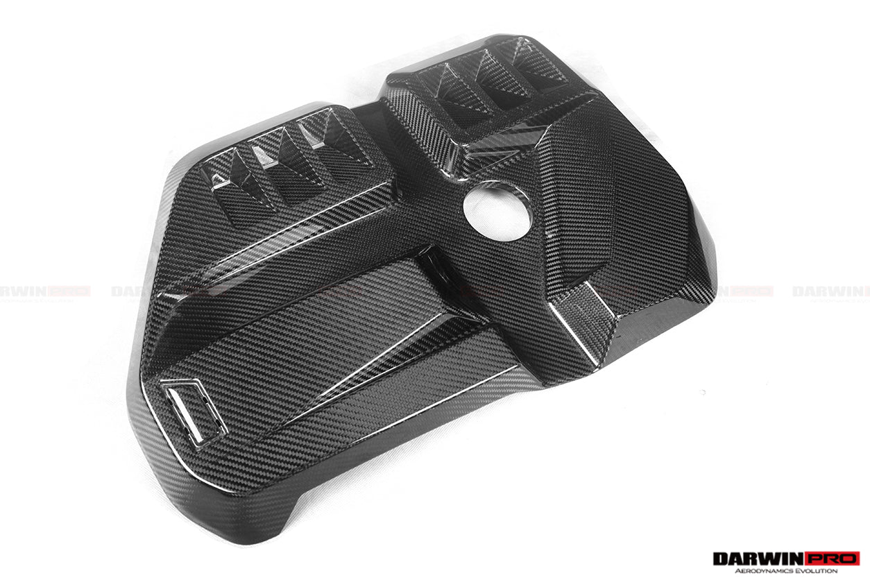 DarwinPRO 2021-UP BMW M3 G80 M4 G82 G83 DRY Carbon Fiber Engine Cover