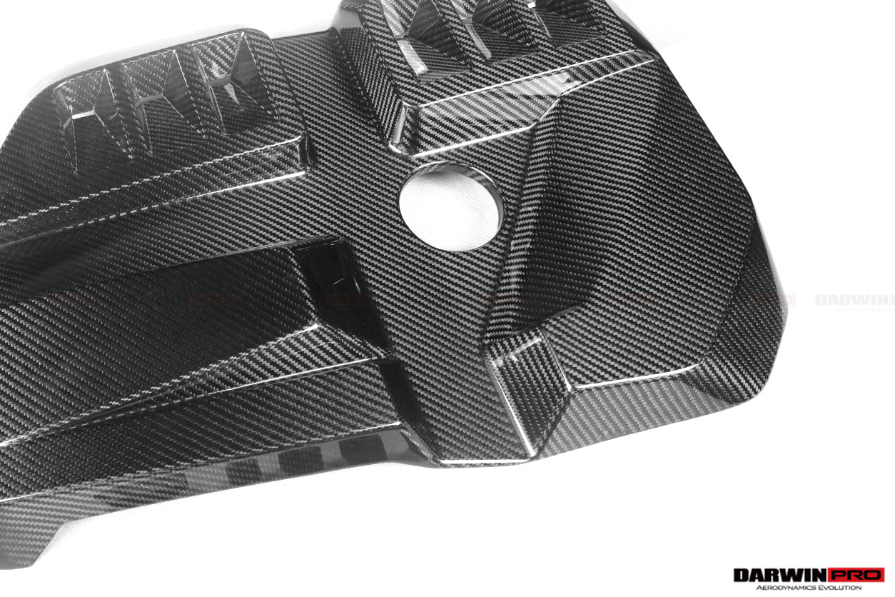 DarwinPRO 2021-UP BMW M3 G80 M4 G82 G83 DRY Carbon Fiber Engine Cover