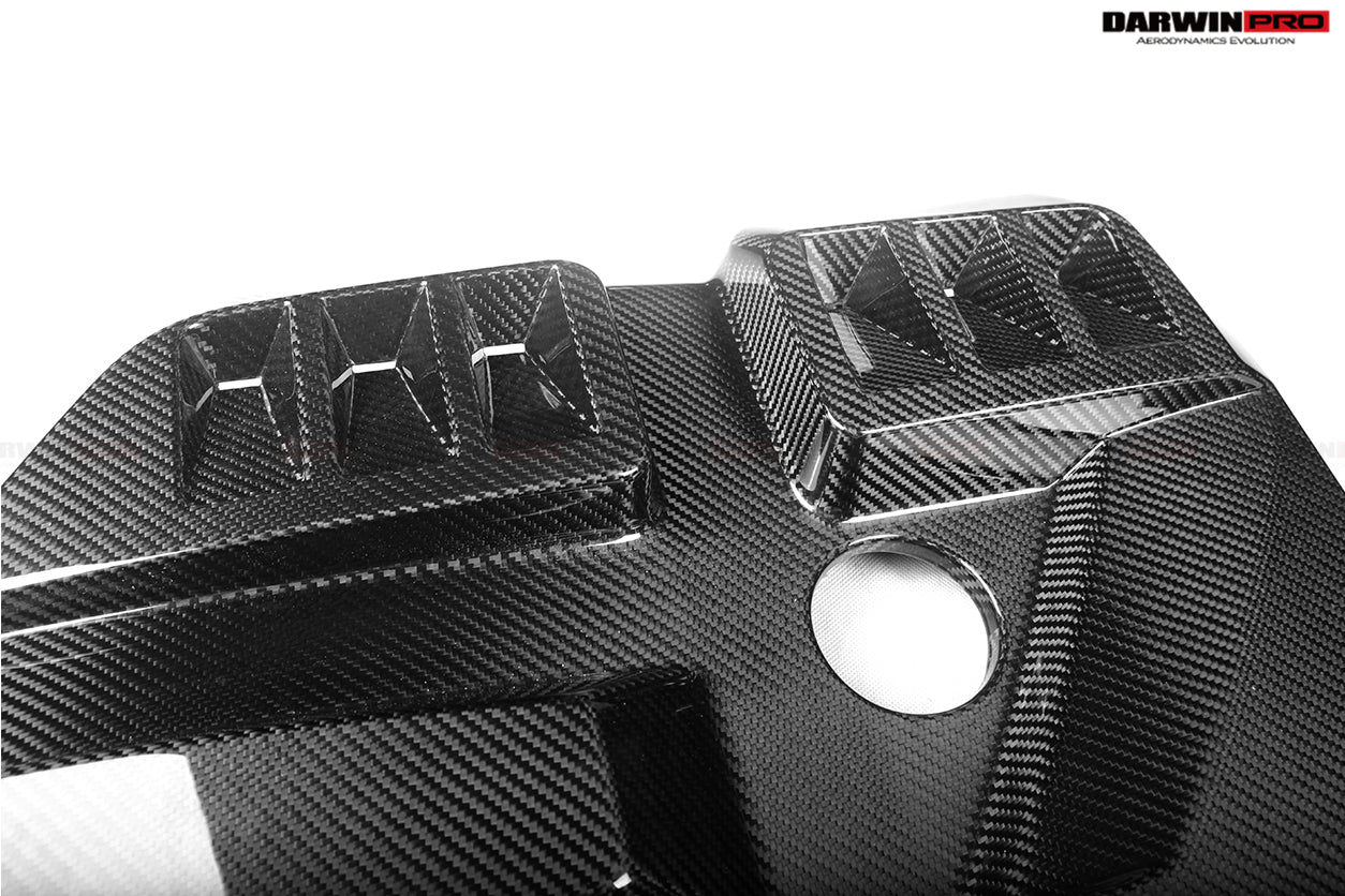 DarwinPRO 2021-UP BMW M3 G80 M4 G82 G83 DRY Carbon Fiber Engine Cover