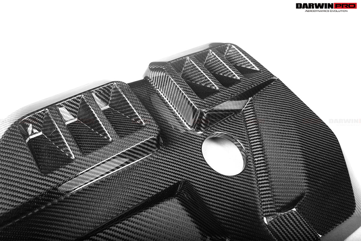 DarwinPRO 2021-UP BMW M3 G80 M4 G82 G83 DRY Carbon Fiber Engine Cover