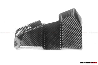 Cubierta de fusibles de fibra de carbono seca DarwinPRO para BMW M3, G80, M4, G82 y G83 (2021 en adelante)