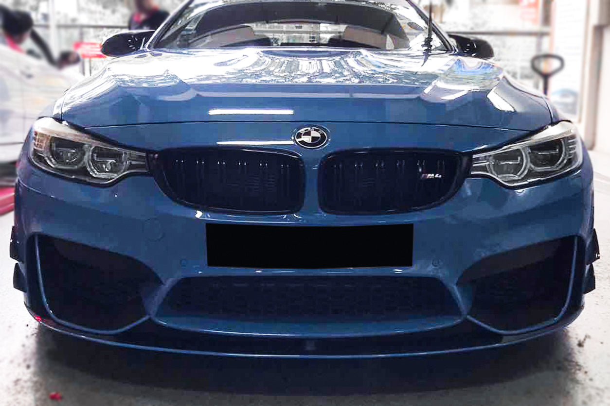 Canards de fibra de carbono estilo DarwinPRO BKSS | BMW M3 M4 2014-2020