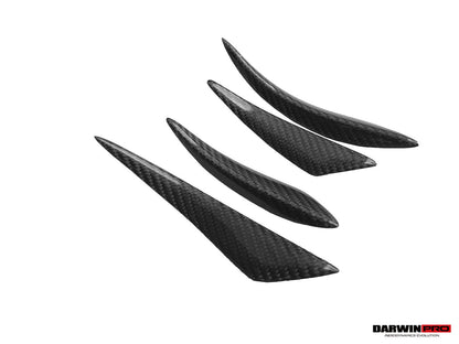 Canards de fibra de carbono estilo DarwinPRO BKSS | BMW M3 M4 2014-2020